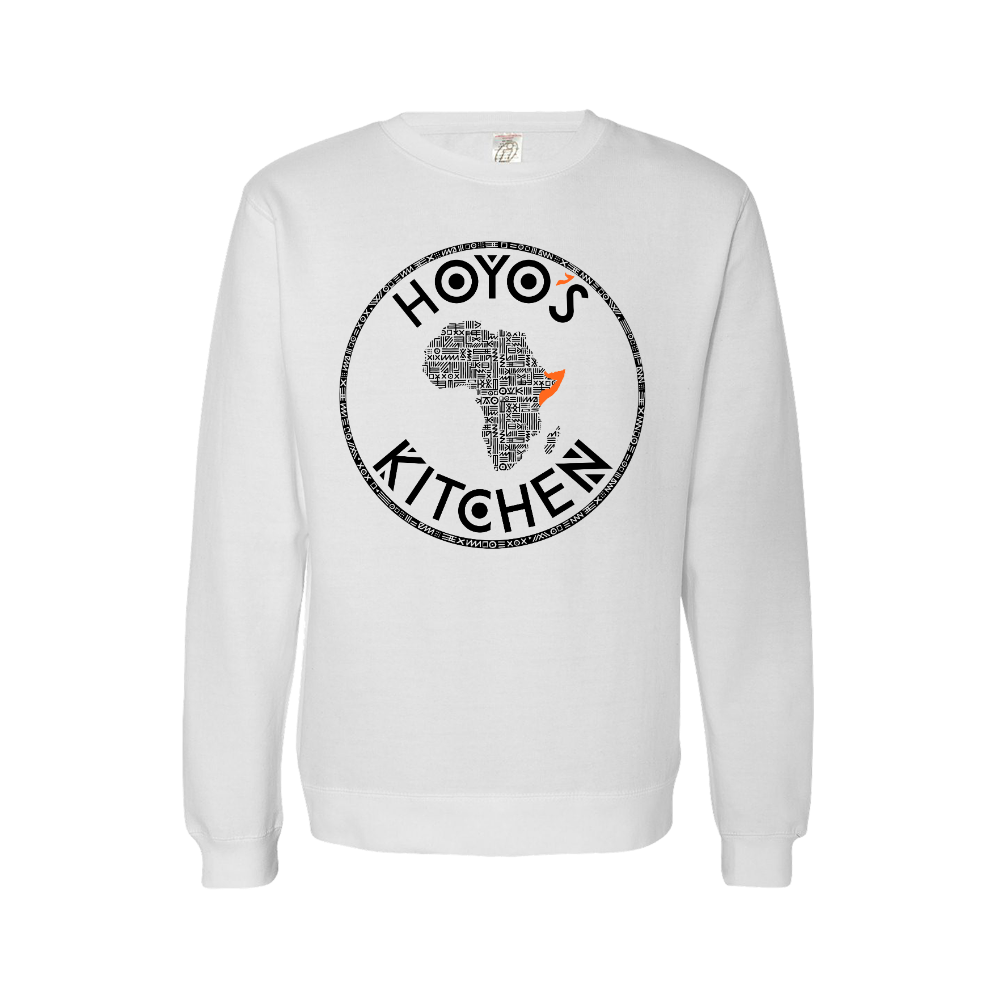 Hoyo's Kitchen WHITE Crewneck Sweatshirt